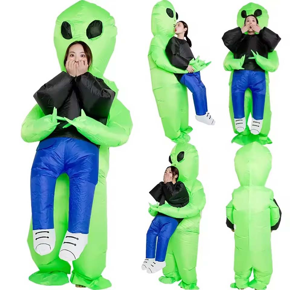 Cosplay Prop Building - Alien Opblaasbaar Poppenkostuum Halloween Cosplay Kostuums