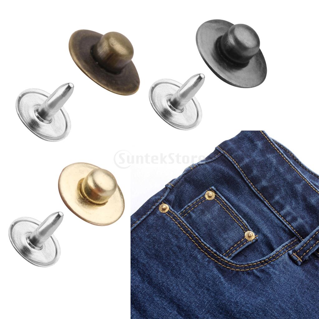 Snap Fastener Set - Spmart 100 Sets Klinknagels Fasteners Studs