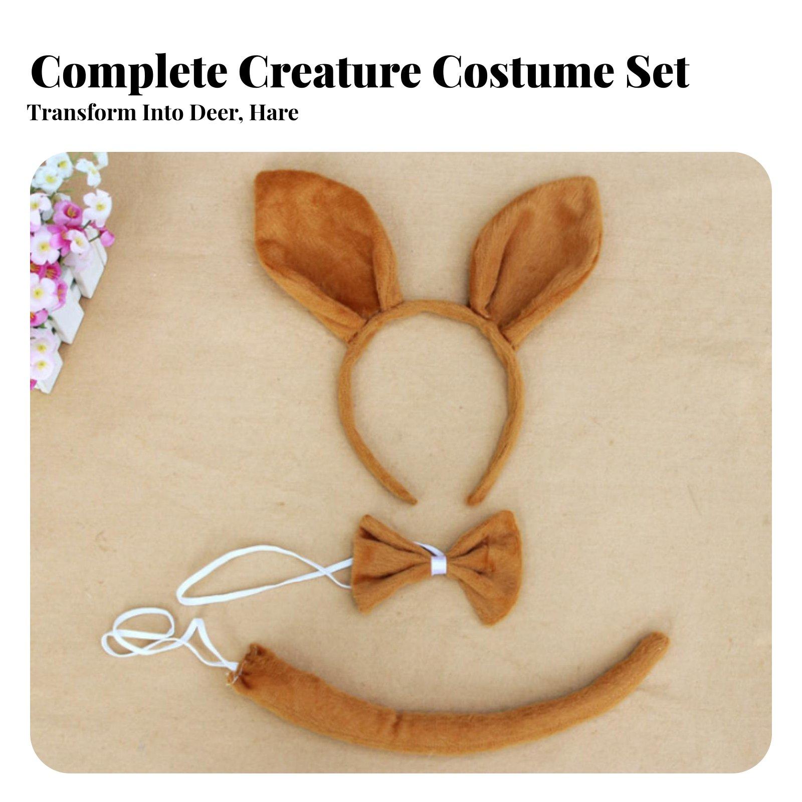 Easy Cosplay Prop - Dierenkostuum Hoofdband Set, Performance Prop, Zachte