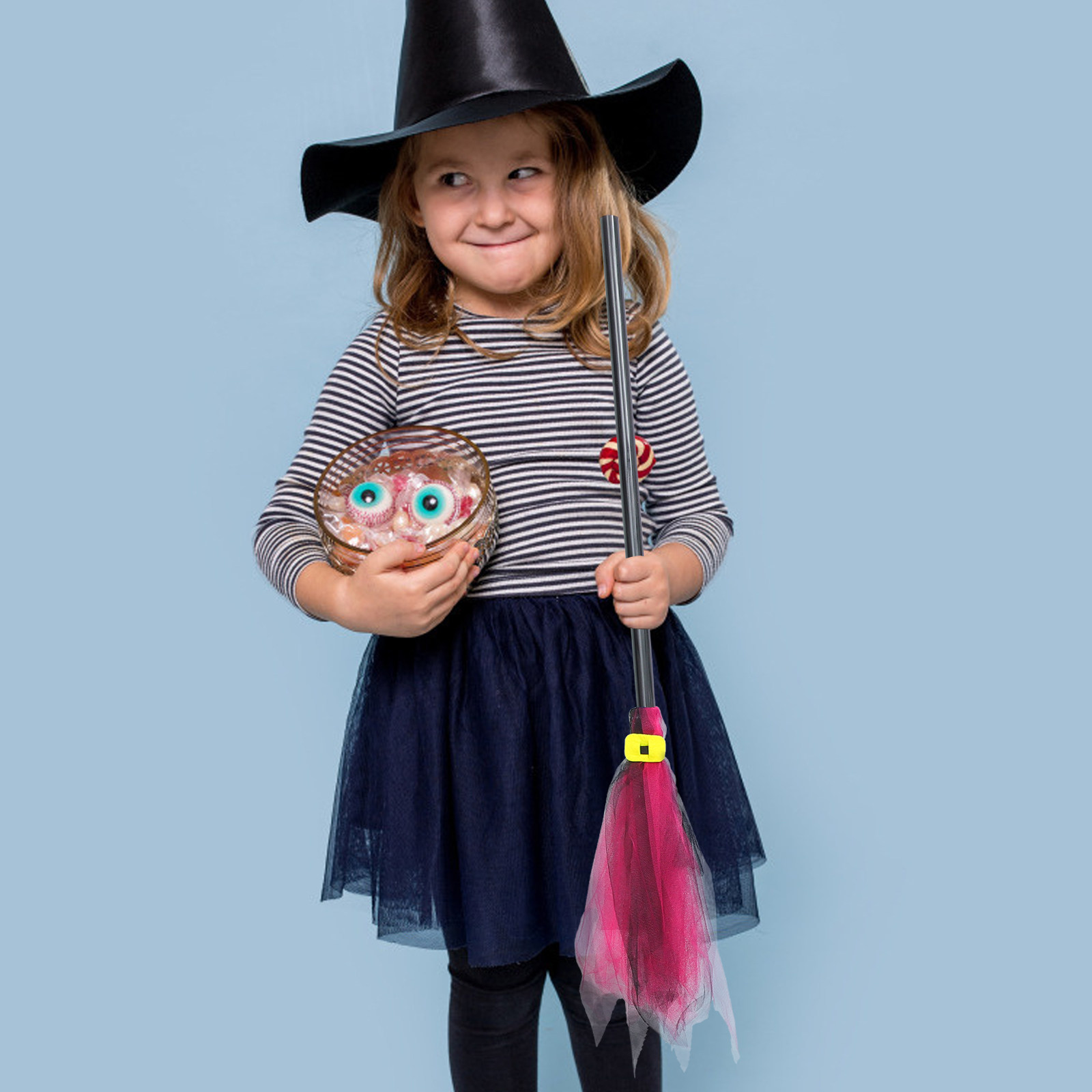 Halloween-heksenbezem als rekw - Easy Cosplay Prop recensie en prijs