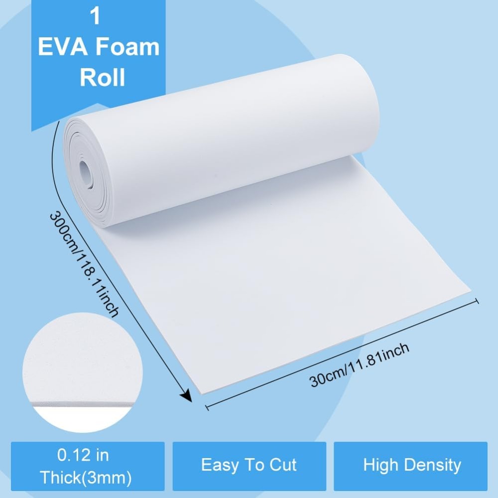 EVA Foamrol voor kunstbenodigd - Craft Foam Roll recensie en prijs