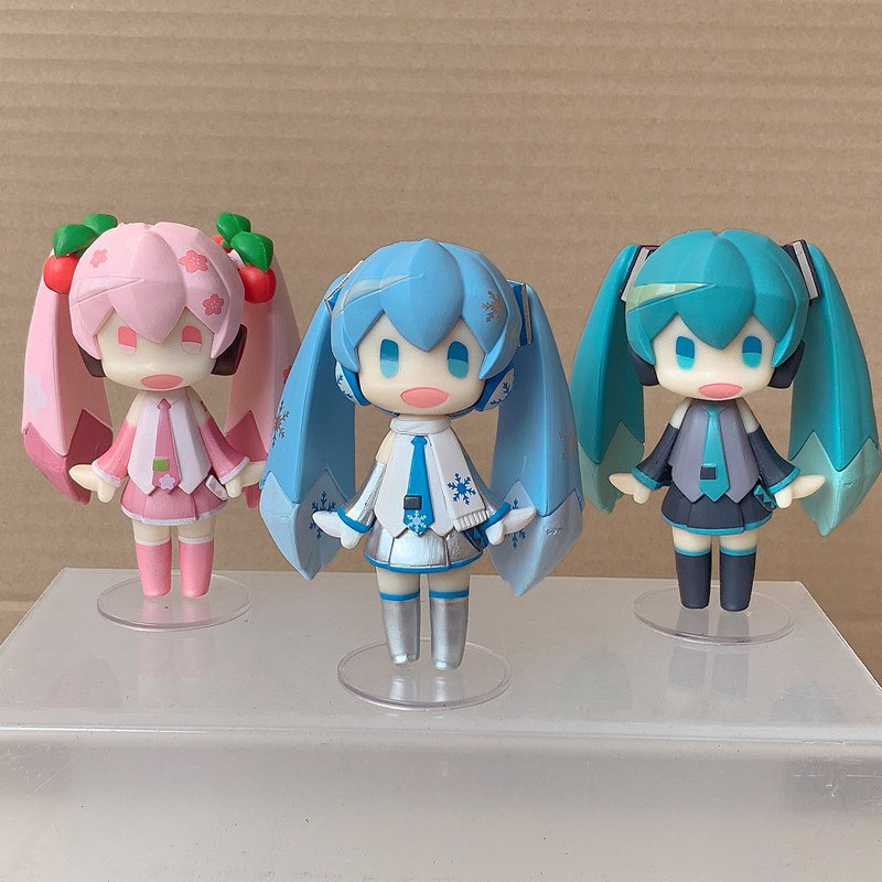 10CM Anime Figuur Hatsune Miku - Cosplay Prop Building recensie en prijs